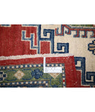 Kazak 10' 1" X 13' 3" Hand-Knotted Wool Rug 10' 1" X 13' 3" (307 X 404) / Red / Ivory