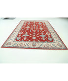 Kazak 8' 10" X 12' 2" Hand-Knotted Wool Rug 8' 10" X 12' 2" (269 X 371) / Red / Ivory