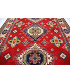 Kazak 10' 1" X 13' 9" Hand-Knotted Wool Rug 10' 1" X 13' 9" (307 X 419) / Red / Ivory