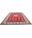 Kazak 10' 3" X 14' 0" Hand-Knotted Wool Rug 10' 3" X 14' 0" (312 X 427) / Red / Ivory