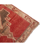 Anatolian 4' 3" X 12' 0" Hand-Knotted Wool Rug 4' 3" X 12' 0" (130 X 366) / Red / Pink