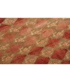 Anatolian 5' 0" X 11' 8" Hand-Knotted Wool Rug 5' 0" X 11' 8" (152 X 356) / Red / Taupe