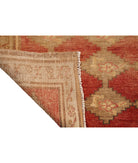 Anatolian 5' 0" X 11' 8" Hand-Knotted Wool Rug 5' 0" X 11' 8" (152 X 356) / Red / Taupe