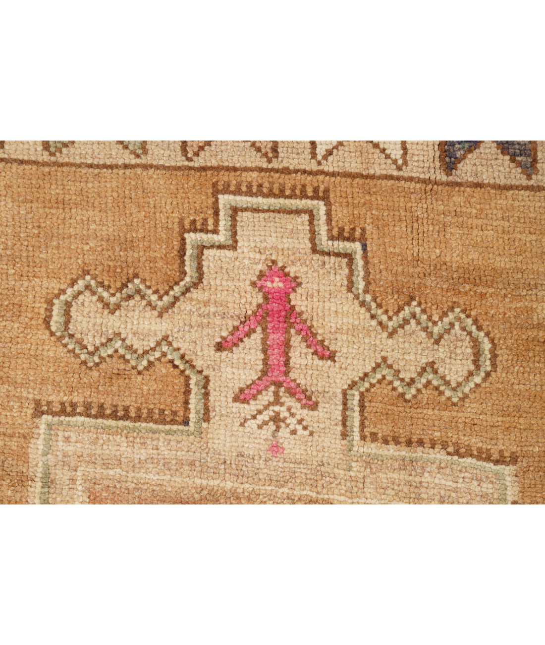 Anatolian 7' 2" X 13' 10" Hand-Knotted Wool Rug 7' 2" X 13' 10" (218 X 422) / Taupe / Ivory