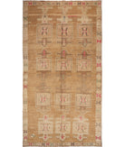 Anatolian 7' 2" X 13' 10" Hand-Knotted Wool Rug 7' 2" X 13' 10" (218 X 422) / Taupe / Ivory