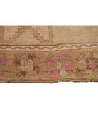 Anatolian 4' 2" X 11' 9" Hand-Knotted Wool Rug 4' 2" X 11' 9" (127 X 358) / Taupe / Brown