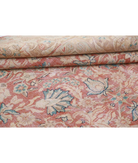 Hand Knotted Vintage Wool Rug 9' 6" X 12' 11" 9' 6" X 12' 11" (290 X 394) / Red / Brown