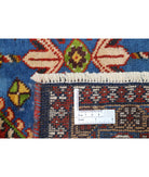 Yalameh 3'7'' X 5'0'' Hand-Knotted Wool Rug 3'7'' x 5'0'' (108 X 150) / Rust / Blue