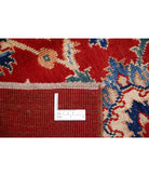 Ziegler 4' 10" X 6' 8" Hand-Knotted Wool Rug 4' 10" X 6' 8" (147 X 203) / Red / Blue