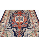 Ziegler 5' 7" X 7' 6" Hand-Knotted Wool Rug 5' 7" X 7' 6" (170 X 229) / Blue / Ivory