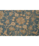 Ziegler 7' 11" X 7' 11" Hand-Knotted Wool Rug 7' 11" X 7' 11" (241 X 241) / Blue / Ivory