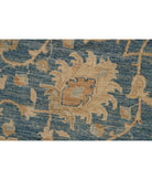 Ziegler 7' 11" X 7' 11" Hand-Knotted Wool Rug 7' 11" X 7' 11" (241 X 241) / Blue / Ivory