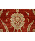 Ziegler 2' 7" X 15' 2" Hand-Knotted Wool Rug 2' 7" X 15' 2" (79 X 462) / Red / Ivory