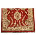 Ziegler 2' 7" X 15' 2" Hand-Knotted Wool Rug 2' 7" X 15' 2" (79 X 462) / Red / Ivory