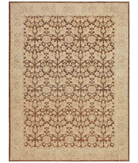 Hand Knotted Ziegler Wool Rug 10' 3" X 13' 0" 10' 3" X 13' 0" (312 X 396) / Brown / Brown