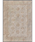 Hand Knotted Ziegler Wool Rug 3' 1" X 4' 8" 3' 1" X 4' 8" (94 X 142) / Ivory / Red