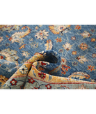 Ziegler 5'7'' X 8'2'' Hand-Knotted Wool Rug 5'7'' x 8'2'' (168 X 245) / Blue / Grey