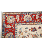 Ziegler 5'5'' X 7'11'' Hand-Knotted Wool Rug 5'5'' x 7'11'' (163 X 238) / Ivory / Red