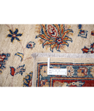 Ziegler 5'5'' X 7'11'' Hand-Knotted Wool Rug 5'5'' x 7'11'' (163 X 238) / Ivory / Red