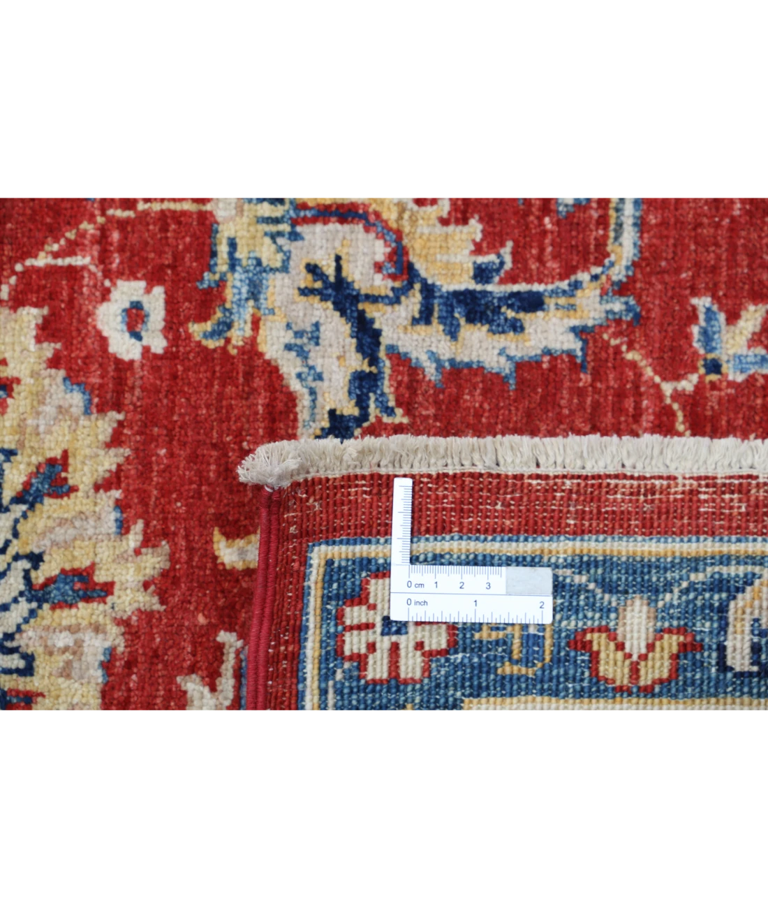 Ziegler 5'7'' X 7'9'' Hand-Knotted Wool Rug 5'7'' x 7'9'' (168 X 233) / Red / Ivory