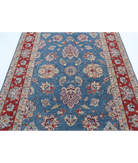 Ziegler 5'4'' X 7'9'' Hand-Knotted Wool Rug 5'4'' x 7'9'' (160 X 233) / Blue / Red