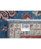 Ziegler 5'4'' X 7'9'' Hand-Knotted Wool Rug 5'4'' x 7'9'' (160 X 233) / Blue / Red