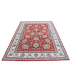 Ziegler 5'7'' X 7'9'' Hand-Knotted Wool Rug 5'7'' x 7'9'' (168 X 233) / Red / Ivory