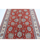 Ziegler 5'7'' X 7'9'' Hand-Knotted Wool Rug 5'7'' x 7'9'' (168 X 233) / Red / Ivory