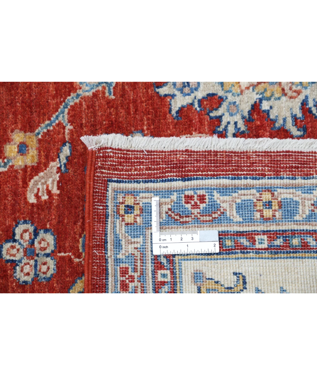 Ziegler 5'7'' X 7'9'' Hand-Knotted Wool Rug 5'7'' x 7'9'' (168 X 233) / Red / Ivory