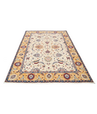 Ziegler 5'8'' X 7'10'' Hand-Knotted Wool Rug 5'8'' x 7'10'' (170 X 235) / Ivory / Gold