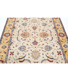 Ziegler 5'8'' X 7'10'' Hand-Knotted Wool Rug 5'8'' x 7'10'' (170 X 235) / Ivory / Gold