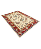 Ziegler 5'9'' X 7'9'' Hand-Knotted Wool Rug 5'9'' x 7'9'' (173 X 233) / Ivory / Red