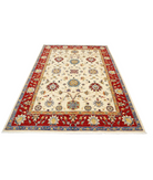 Ziegler 5'9'' X 7'9'' Hand-Knotted Wool Rug 5'9'' x 7'9'' (173 X 233) / Ivory / Red