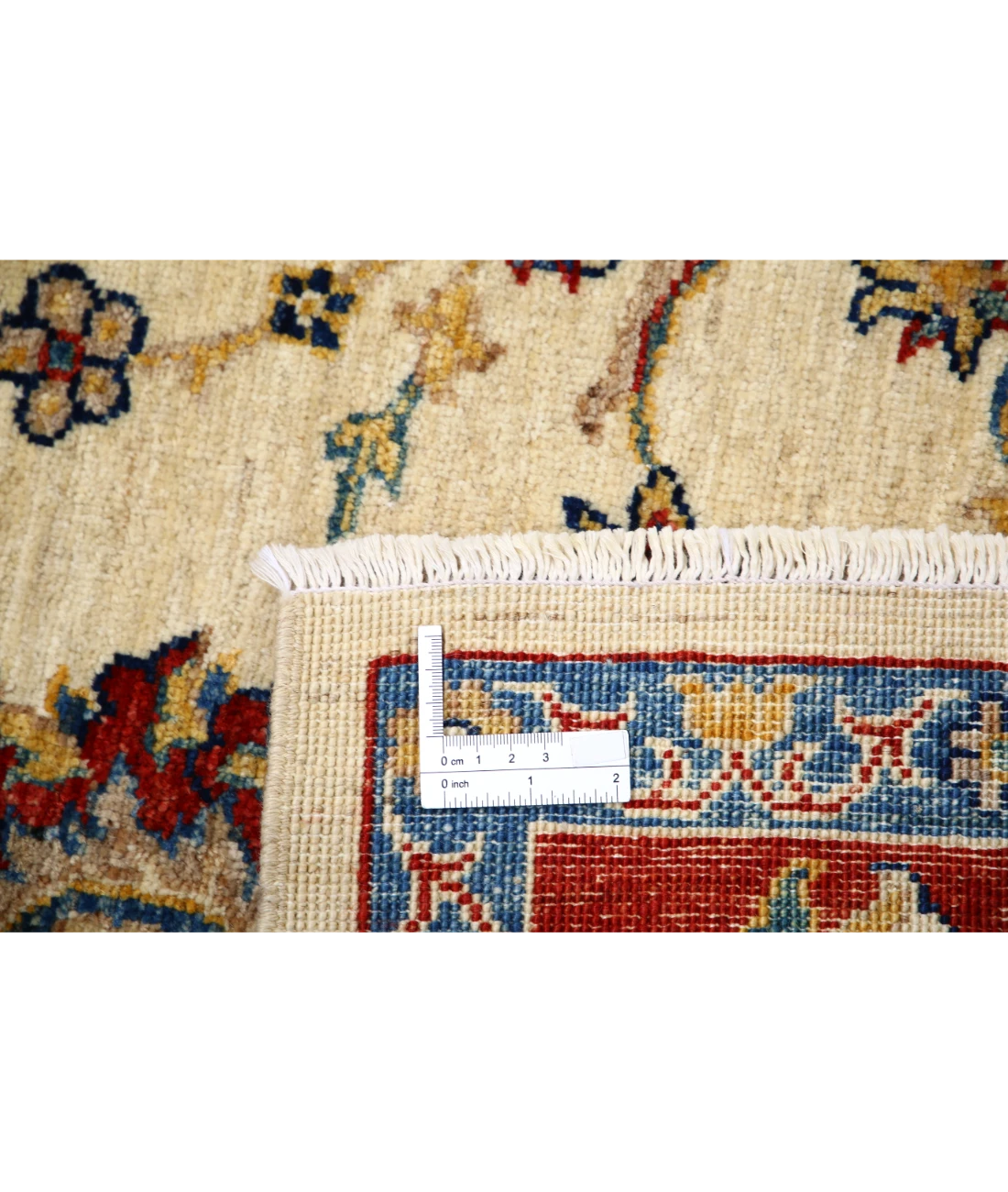Ziegler 5'9'' X 7'9'' Hand-Knotted Wool Rug 5'9'' x 7'9'' (173 X 233) / Ivory / Red