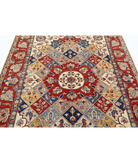 Ziegler 5'6'' X 7'10'' Hand-Knotted Wool Rug 5'6'' x 7'10'' (165 X 235) / Ivory / Red