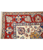 Ziegler 5'6'' X 7'10'' Hand-Knotted Wool Rug 5'6'' x 7'10'' (165 X 235) / Ivory / Red