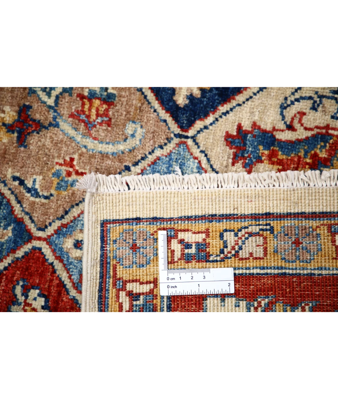 Ziegler 5'6'' X 7'10'' Hand-Knotted Wool Rug 5'6'' x 7'10'' (165 X 235) / Ivory / Red