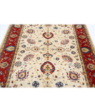 Ziegler 5'8'' X 8'0'' Hand-Knotted Wool Rug 5'8'' x 8'0'' (170 X 240) / Ivory / Red