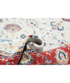 Ziegler 5'7'' X 7'4'' Hand-Knotted Wool Rug 5'7'' x 7'4'' (168 X 220) / Ivory / Red