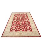 Ziegler 5'8'' X 7'10'' Hand-Knotted Wool Rug 5'8'' x 7'10'' (170 X 235) / Red / Ivory