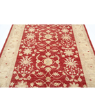 Ziegler 5'8'' X 7'10'' Hand-Knotted Wool Rug 5'8'' x 7'10'' (170 X 235) / Red / Ivory