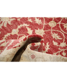 Ziegler 5'8'' X 7'10'' Hand-Knotted Wool Rug 5'8'' x 7'10'' (170 X 235) / Red / Ivory
