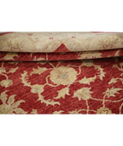 Ziegler 5'8'' X 7'10'' Hand-Knotted Wool Rug 5'8'' x 7'10'' (170 X 235) / Red / Ivory