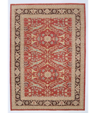 Hand Knotted Ziegler Wool Rug 9' 9" X 13' 9" 9' 9" X 13' 9" (297 X 419) / Rust / Brown