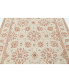 Hand Knotted Ziegler Wool Rug 6' 2" X 8' 10" 6' 2" X 8' 10" (188 X 269) / Ivory / Ivory
