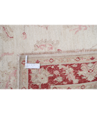 Hand Knotted Ziegler Wool Rug 3' 3" X 6' 5" 3' 3" X 6' 5" (99 X 196) / Ivory / Red