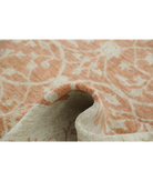 Hand Knotted Ziegler Wool Rug 8' 0" X 11' 2" 8' 0" X 11' 2" (244 X 340) / Orange / Ivory