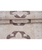 Hand Knotted Ziegler Wool Rug 2' 7" X 9' 8" 2' 7" X 9' 8" (79 X 295) / Brown / Ivory