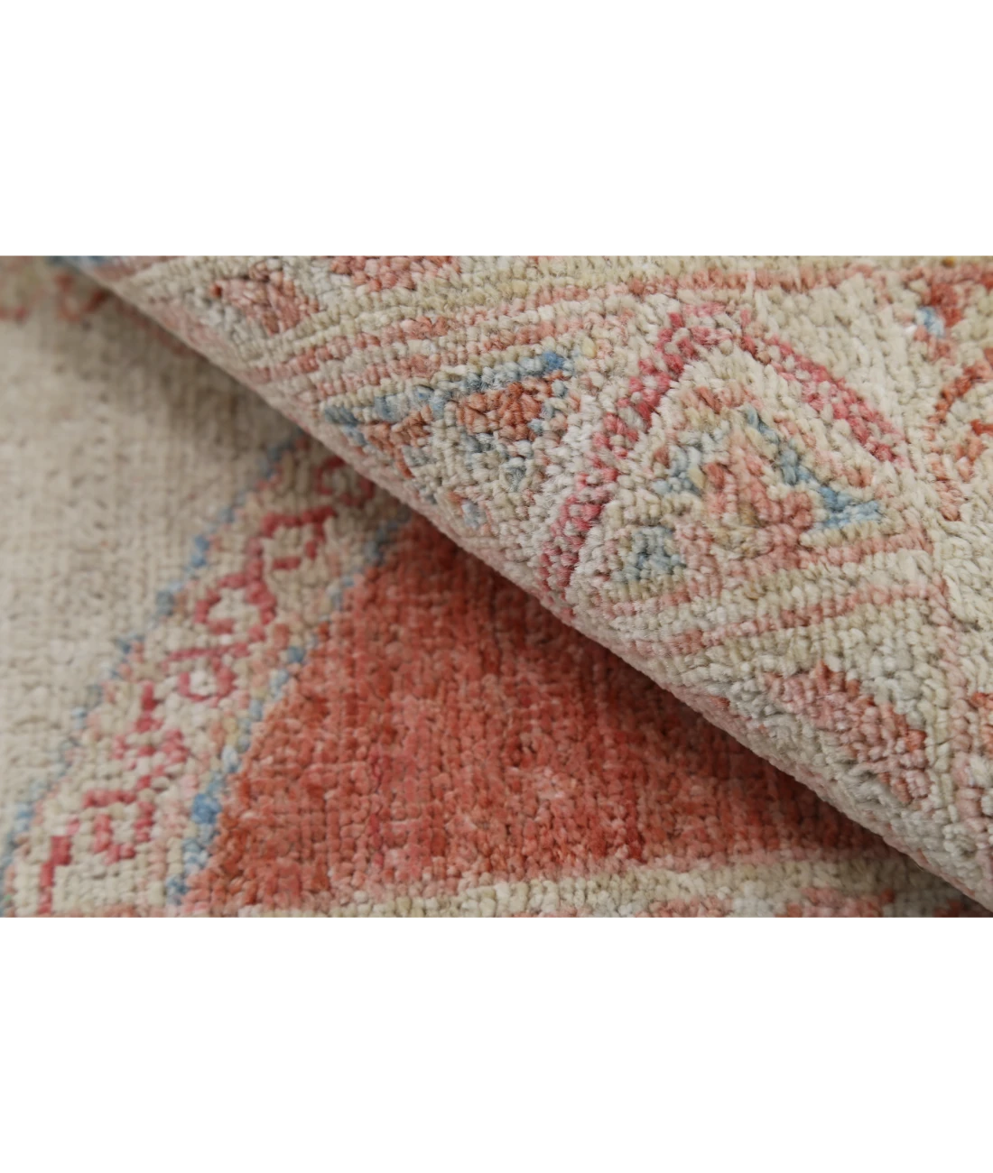 Hand Knotted Ziegler Wool Rug 2' 1" X 3' 11" 2' 1" X 3' 11" (63 X 119) / Blue / Ivory