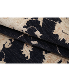 Hand Knotted Ziegler Wool Rug 3' 11" X 6' 0" 3' 11" X 6' 0" (119 X 183) / Black / Ivory